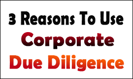 3 Arguments for a Corporate Due Diligence in Waltham Abbey