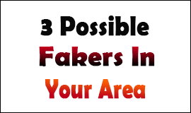 3 Potential Fakers in Waltham Abbey