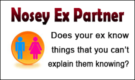 Ex partner knows too much information in Waltham Abbey