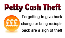 Signs Of Petty Cash Theft in Waltham Abbey