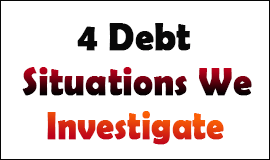 Debt Situations That Are Investigated in Waltham Abbey