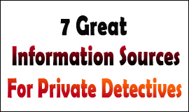 Information Sources Used By Private Detectives in Waltham Abbey