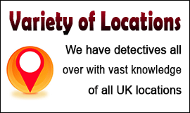 Private Detectives Vast Knowledge Of UK Locations in Waltham Abbey